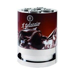 Витрина для мороженого ISA Il Gelataio 4(+4) T1
