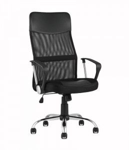 Кресло офисное TopChairs Benefit, черное