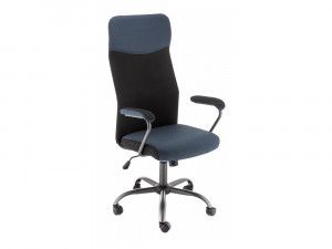 Компьютерное кресло Aven серое / синее / черное