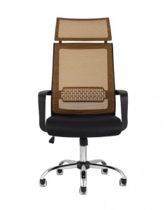 Кресло офисное TopChairs Style, оранжевое