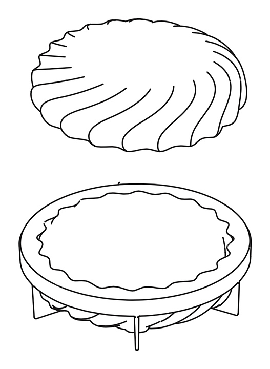 Форма для мороженого / суфле Pavoni KE027 Калейдоскоп