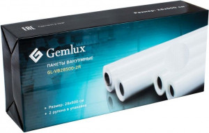 Рулон вакуумных пакетов Gemlux GL-VB28500-2R