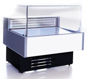 Витрина холодильная CRYSPI Gamma Quadro 1800 LED (без агрегата, без боковин)
