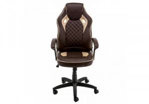 Компьютерное кресло Raid кремовое/коричневое
