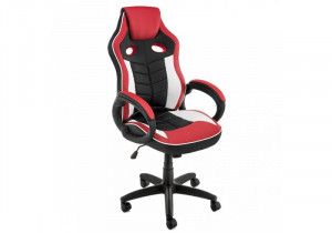 Компьютерное кресло Anis красное/белое/черное