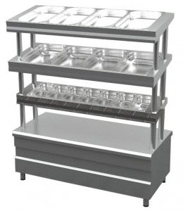 Диспенсер для столовых приборов, хлеба и подносов Gastrolux ДП-146/L