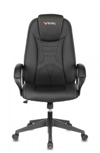 Кресло игровое Бюрократ VIKING-8N/BLACK черный искусственная кожа