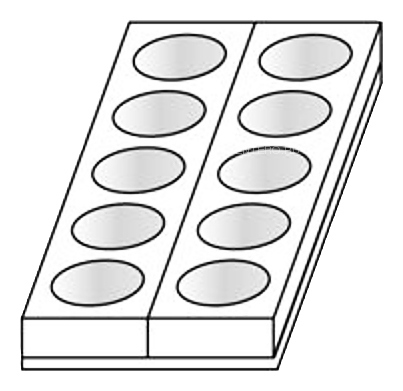 Форма для пирожных Martellato MONOP. A001 Круг