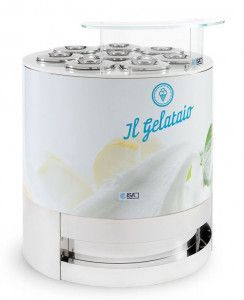 Витрина для мороженого ISA Il Gelataio 8(+8) T1