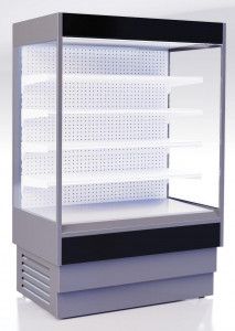 Горка холодильная CRYSPI ALT N S 1950 LED (с боковинами, с выпаривателем)
