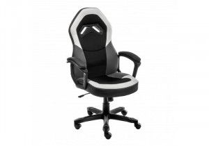 Компьютерное кресло Ultra черное/белое/серое