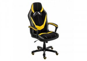 Компьютерное кресло Bens серое/черное/желтое