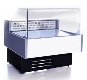 Витрина холодильная CRYSPI Gamma Quadro SN 1500 LED (с боковинами)